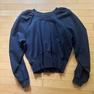 Lululemon Cropped Cinched Crew/Pullover